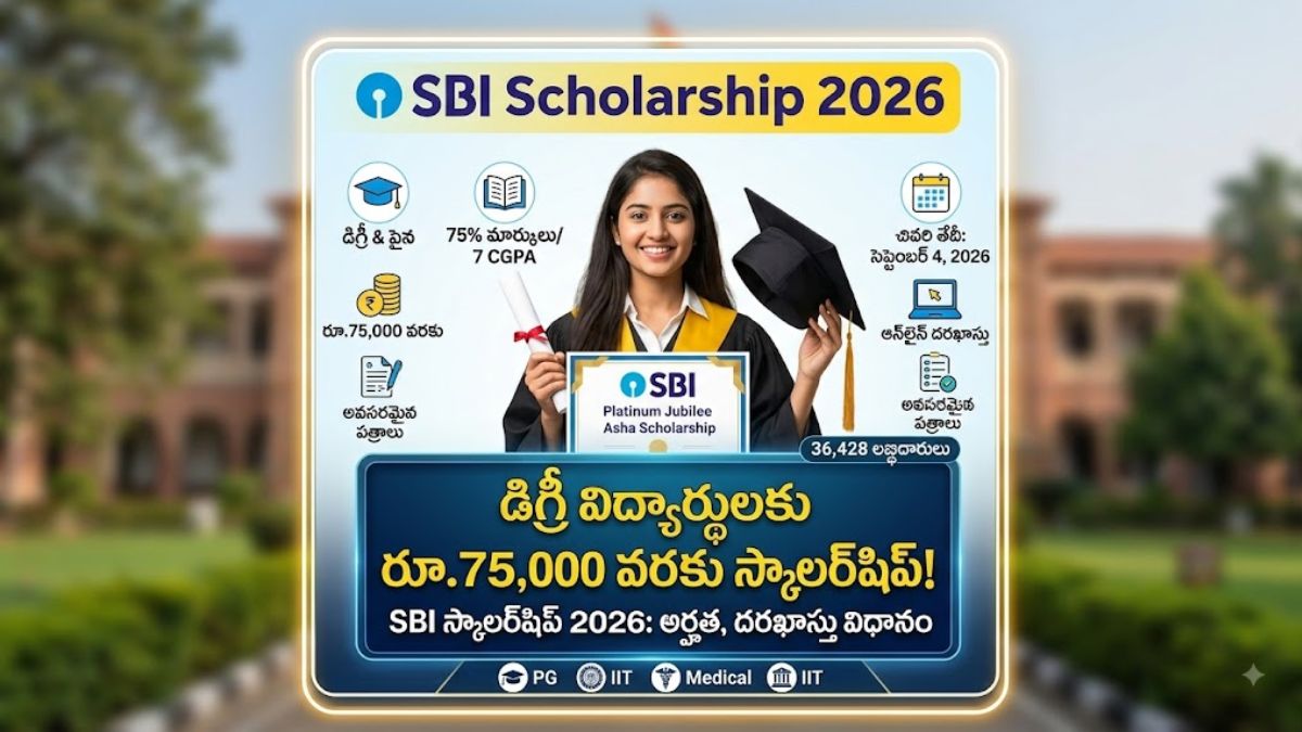 SBI Scholarship 2026